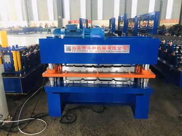China hohe Leistungsfähigkeit der Doppelschichtplatte walzt die Formung der Maschine kalt fournisseur